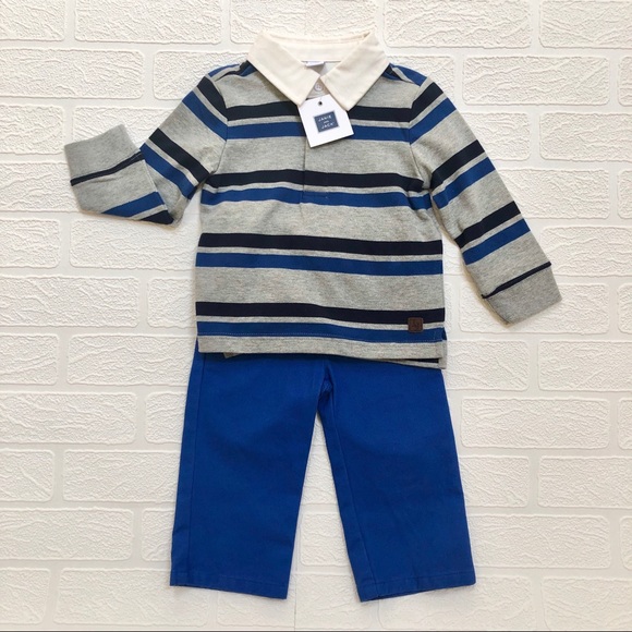 Janie and Jack Other - NWT Janie & Jack Polo and Pants Set